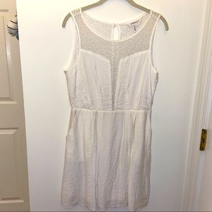 BCBGeneration Women’s Crochet Insert Dress